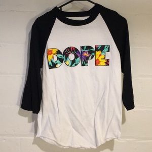 DOPE Baseball Shirt from Spencers